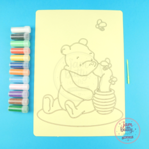 A4 Classic Winnie the Pooh Sand Art Kit