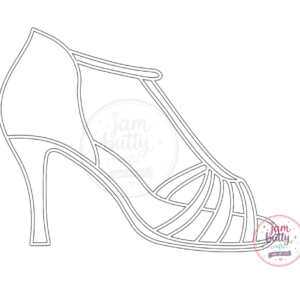 A4 Salsa Shoes Sand Art Kit (Made To Order)