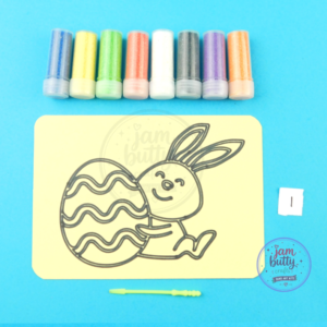 A6 Easter Egg & Bunny Sand Art Kit